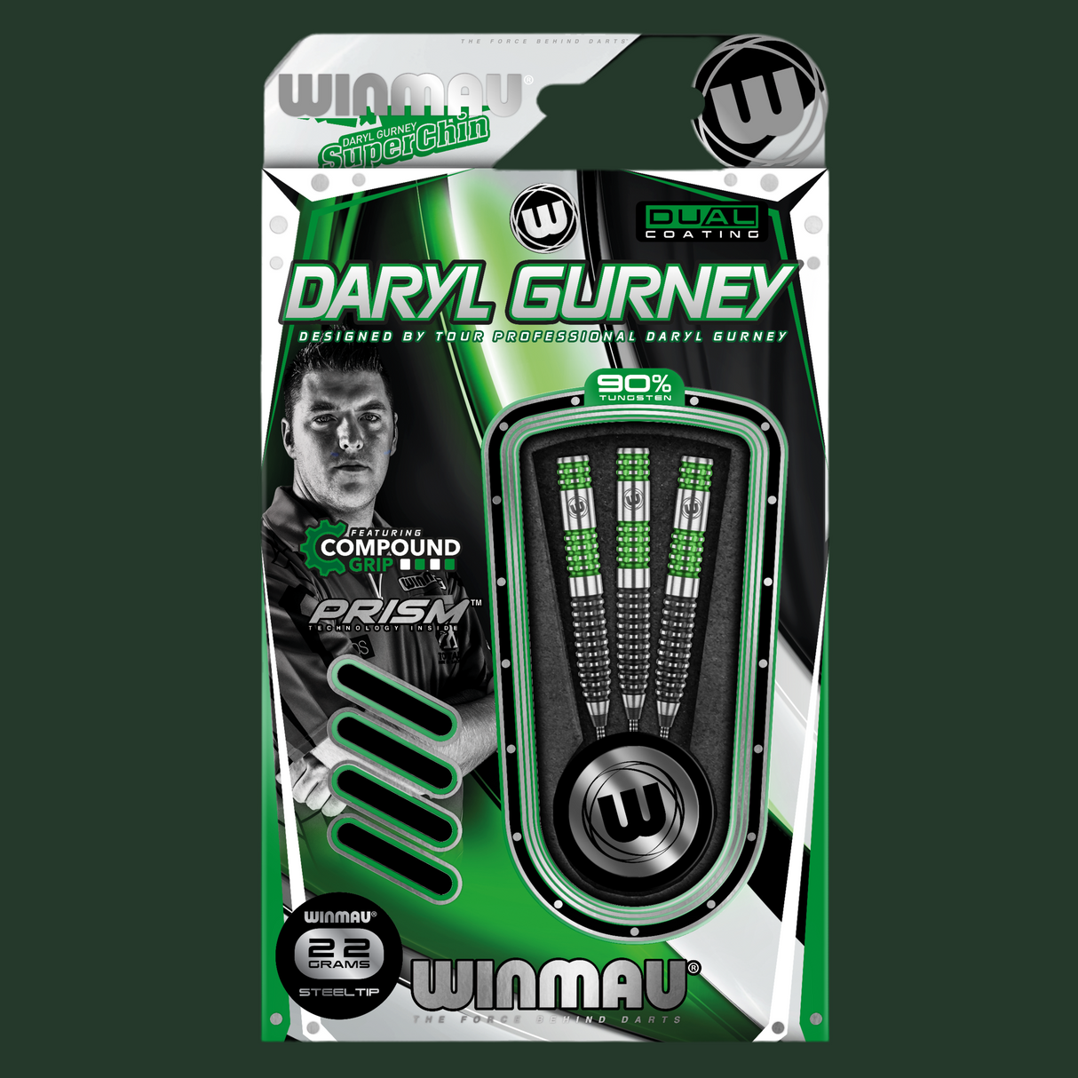 Winmau Daryl Gurney Steel Tip Dart Set