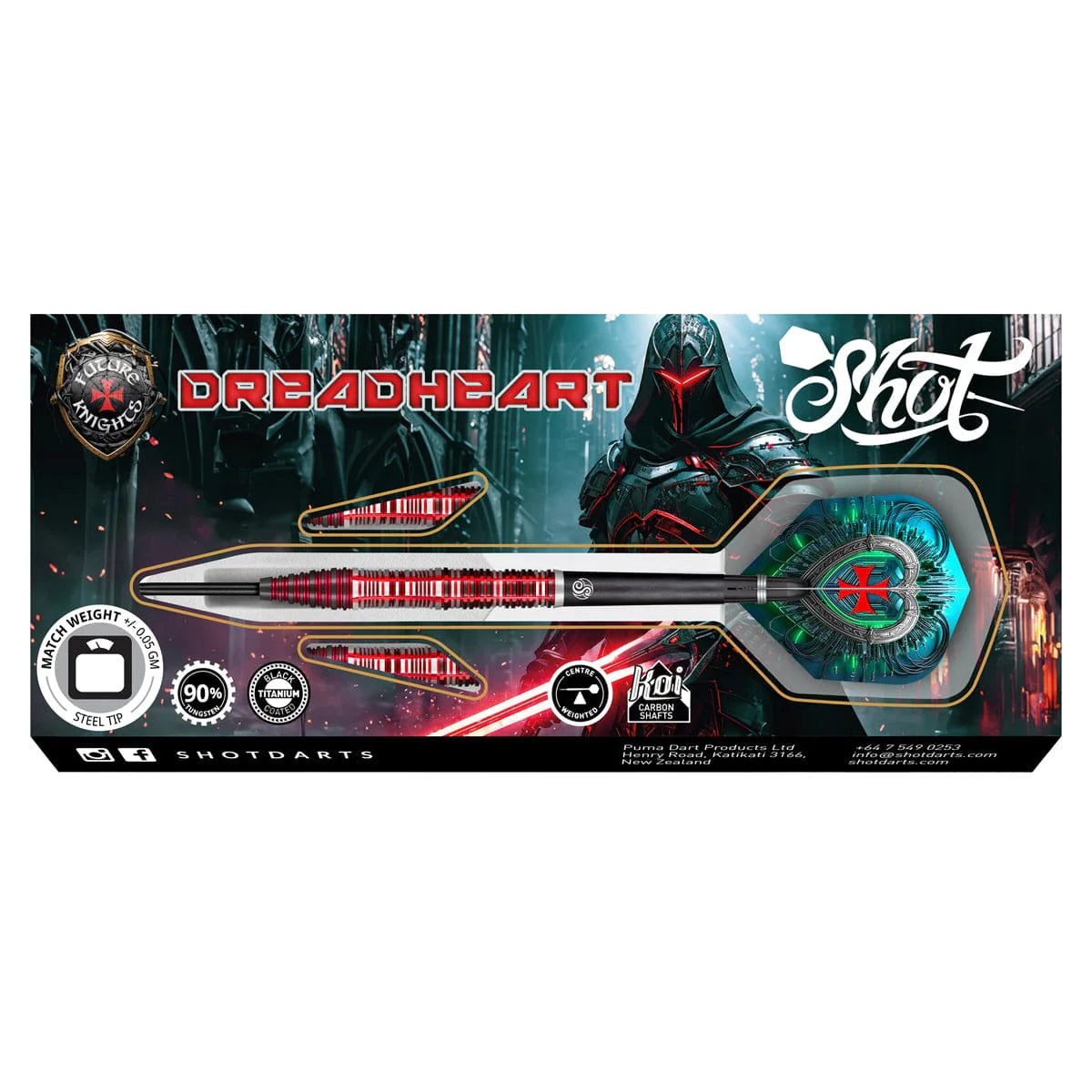 Shot Future Knights Dreadheart Dart Set