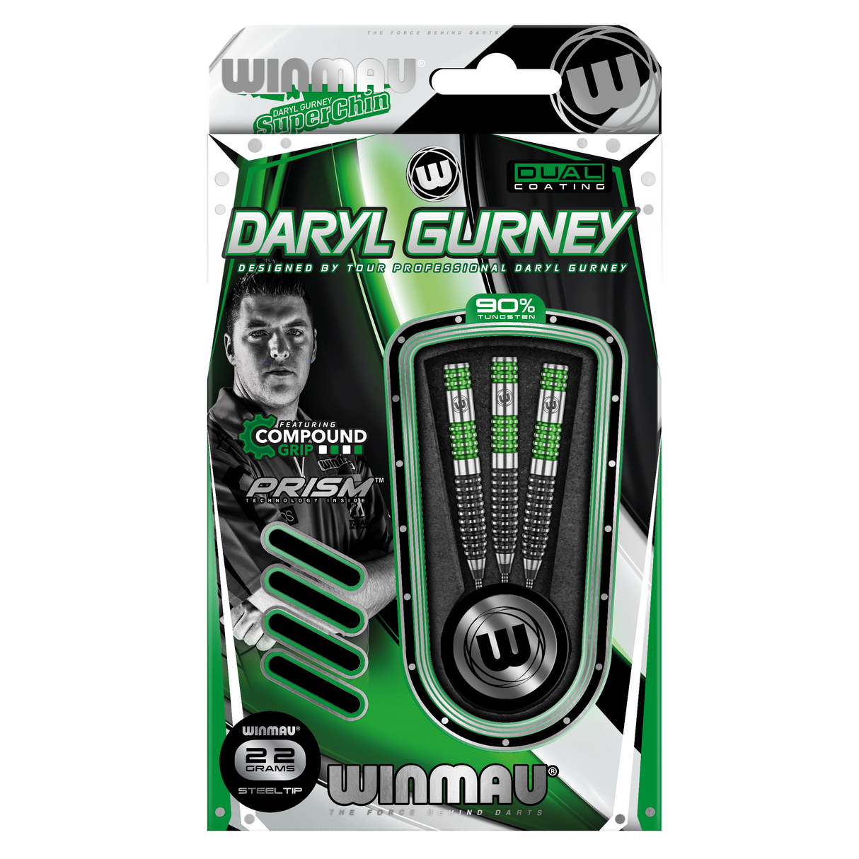 Winmau Daryl Gurney Steel Tip Dart Set