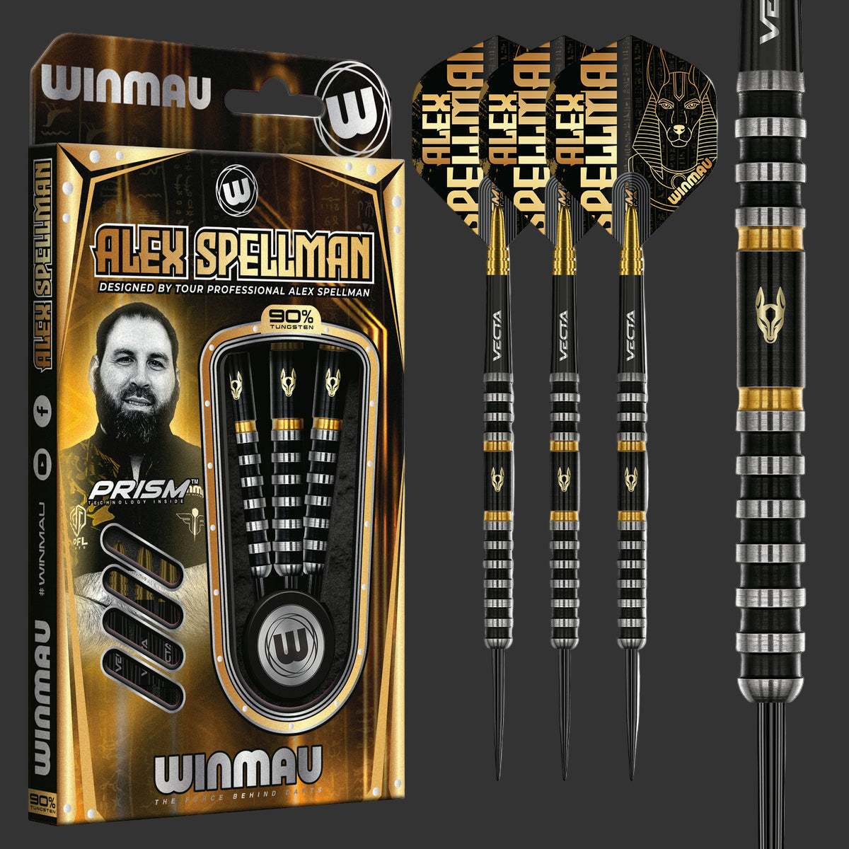 Winmau Alex Spellman Dart Set