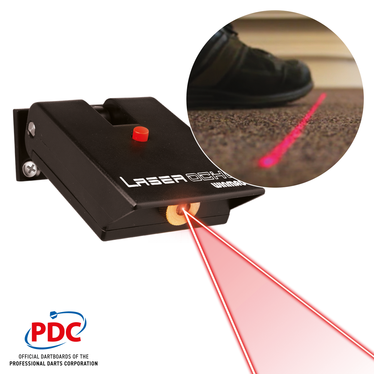 Winmau Laser Oche (Throwing Line)