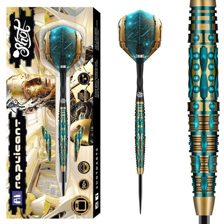 AI Replicant Steel Tip Dart Set-90% Tungsten Barrels