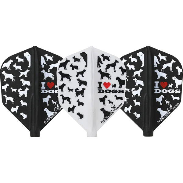 Cosmo Fit Flight Printed Series I Love Dogs