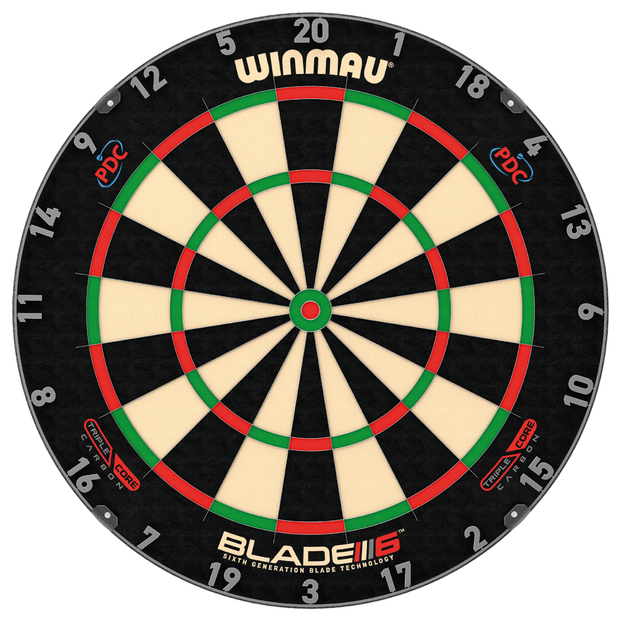 Winmau Blade 6 Triple Core PDC Professional Dart Board