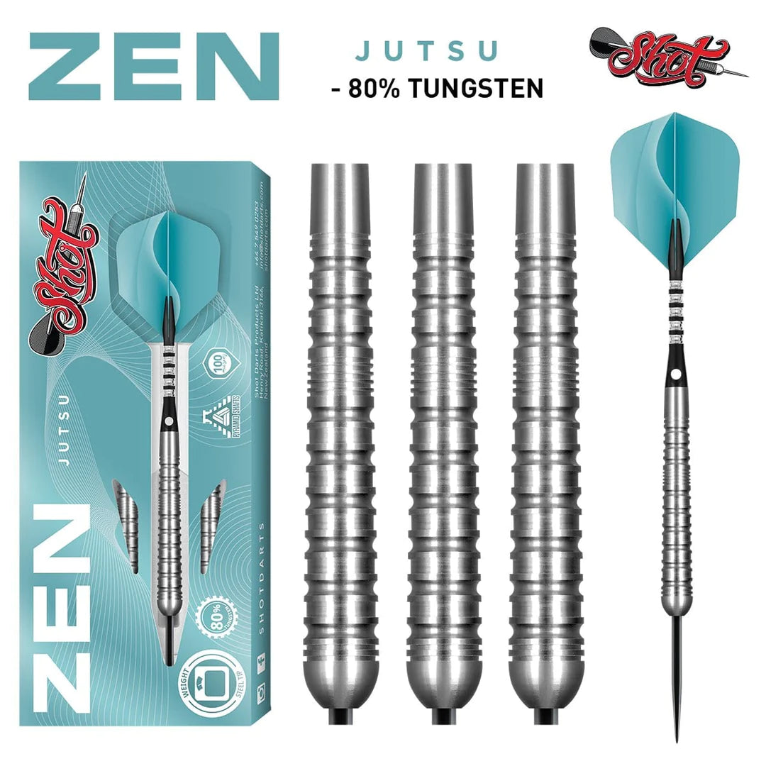 Shot Zen Jutsu 80% Tungsten Steel Tip Darts