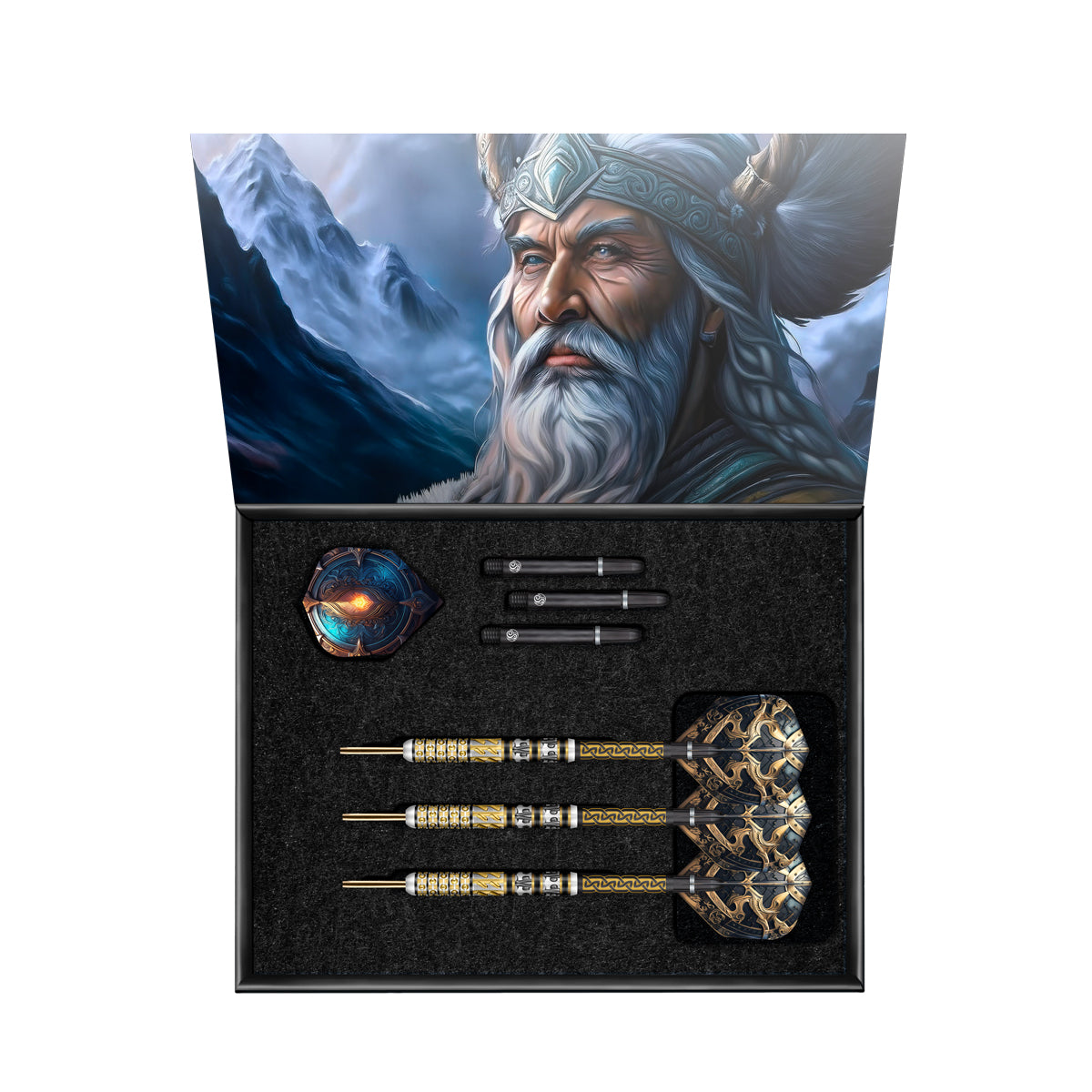 Shot Dart Viking Odin Steel Tip Dart Set 95% Tungsten