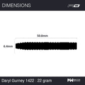 Winmau Daryl Gurney Steel Tip Dart Set
