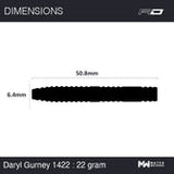 Winmau Daryl Gurney Steel Tip Dart Set