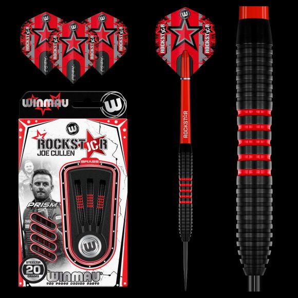 Joe Cullen Rockstar Brass Dart Set
